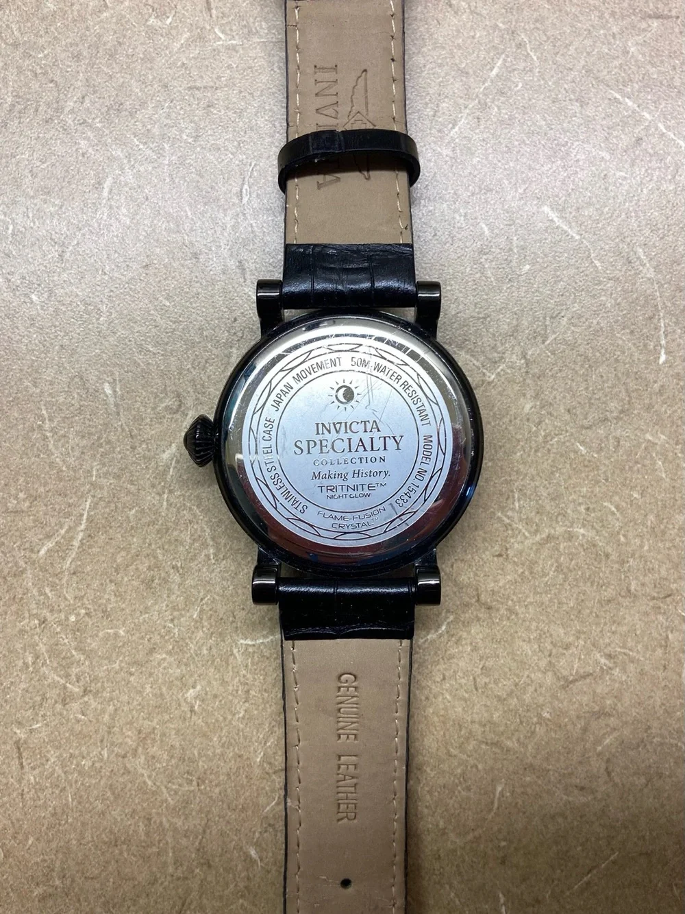 Invicta wristwatch deep